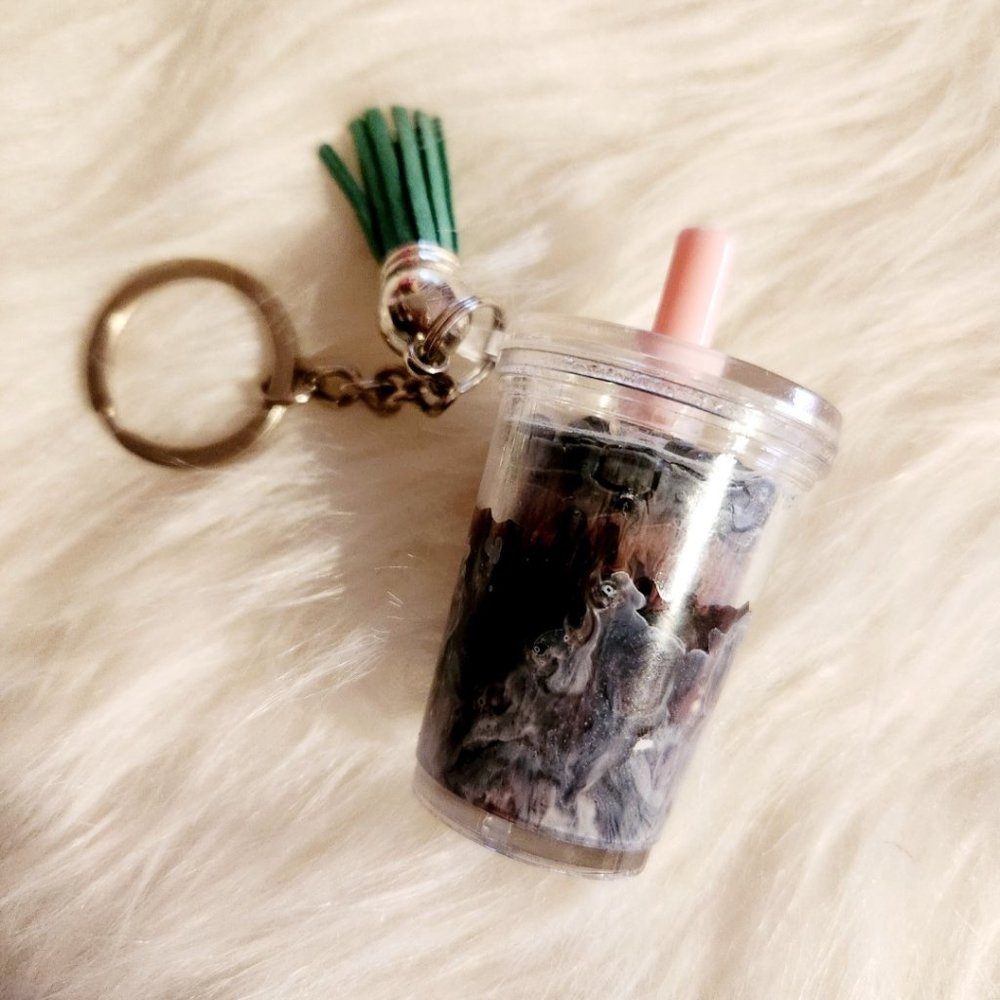 Coffee keychain